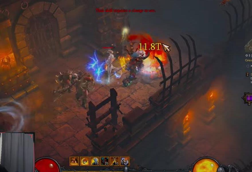Action bar and passive skills of Demon Hunter