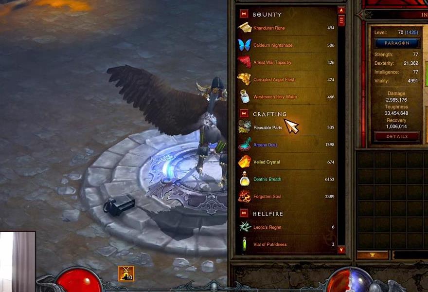 diablo 3 items fire walker